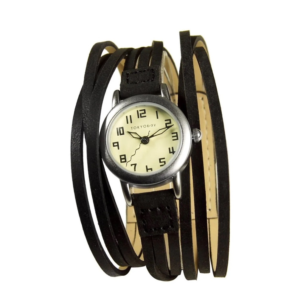 Black Wrap Watch